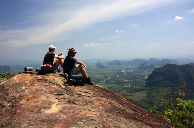 Blick vom Khao Ngorn Nak Gipfel Foto: Wikinger Reisen 