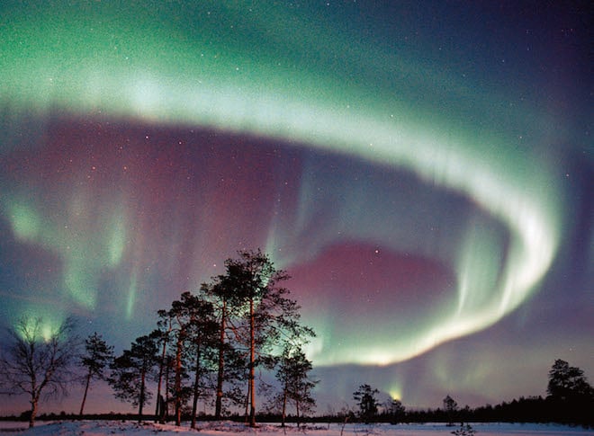 Unvergesslich: Auf den Spezialreisen zur Polarlichtbeobachtung nach Lappland des Reiseveranstalters Arktis Reisen Schehle erlebt man das beeindruckende Naturschauspiel aus nächster Nähe. (Foto: epr/Arktis Reisen Schehle)