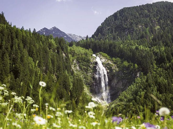 Erleben Sie die Stubaier Natur im Zuge der WildeWasser-Aktivwochen. Bildnachweis: TVB Stubai Tirol / Andre Schönherr