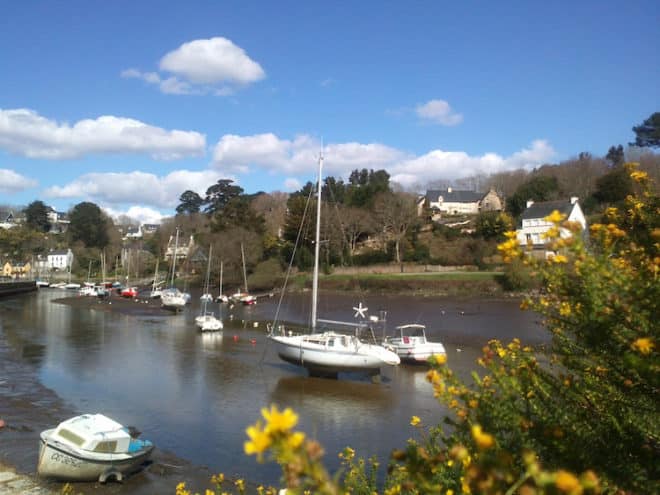 Kuüstenwanderung bei Pont Aven in der Bretagne Foto:  Wikinger Reisen