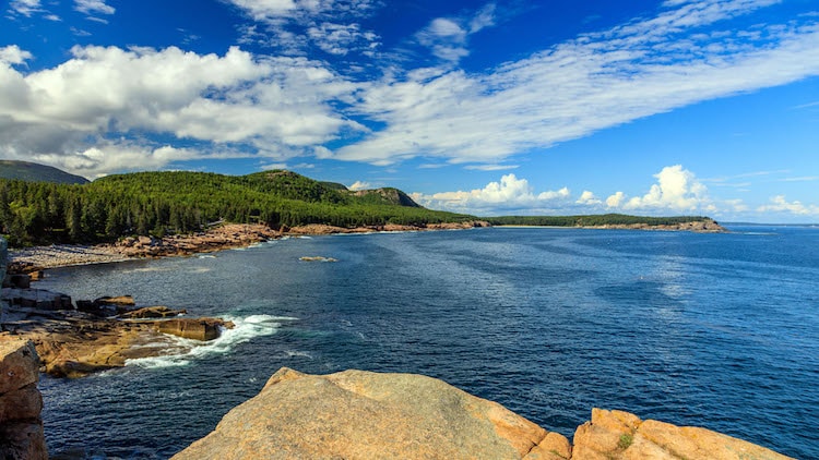 Diese atemberaubenden Ausblicke über die Küste von Maine findet man überall im Acadia Nationalpark Foto: National Park Service, Kristi Rugg