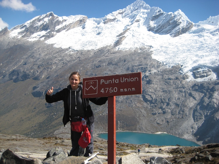 Auf dem Santa Cruz-Trek in Peru Foto:  Wikinger Reisen 