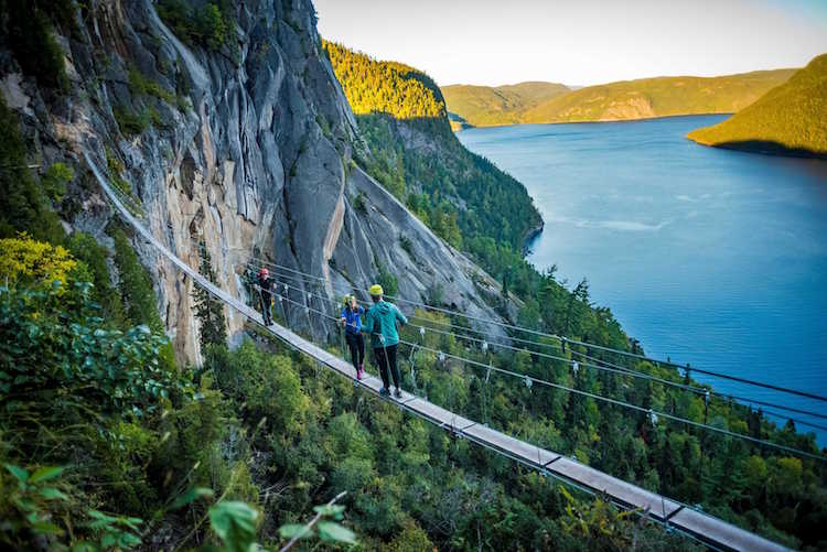 Wandern im Nationalpark Saguenay-Lac-Saint-Jean Foto: © Outpost Saguenay Lac Saint Jean