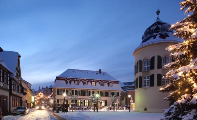 Winterliches Bad Bergzabern Foto: Südliche Weinstraße e.V.