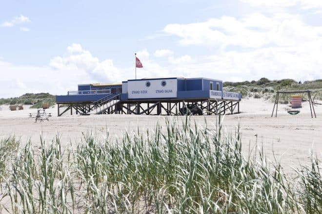 Nordseeurlaub mit Strandsauna