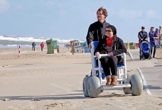 Barrierefreie Reiseziele gibt es einige. Eines davon ist die Insel Langeoog.