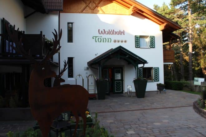 Waldhotel Tann in Ritten.