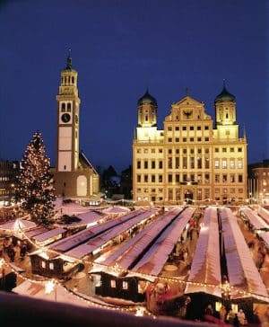Auf der Romantischen Straße wird es wieder weihnachtlich.