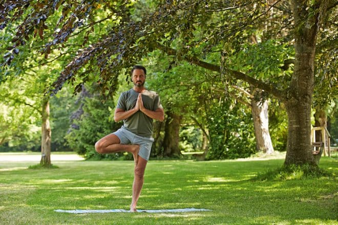 Zum Präventions-Kompaktkurs in Bad Wörishofen gehört auch Yoga