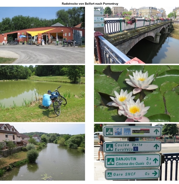 Radtour in der Region Bourgogne-Franche-Comté