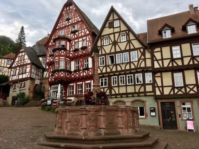 Der Marktplatz von Miltenberg