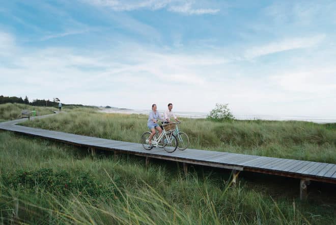 Rund 200 km Radwege gibt es auf der Nordseeinsel Föhr zu erkunden. 