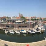 Hafen in Stralsund - St. Jakobi Kulturkirche