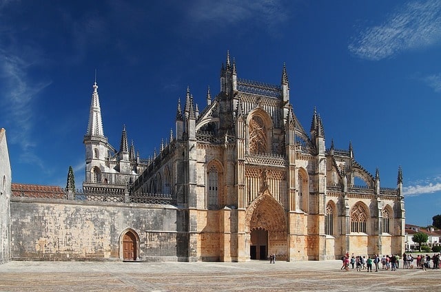 Teil der Sehenswürdigkeiten auf dem Portugiesischen Jakobsweg - Kloster Batalha