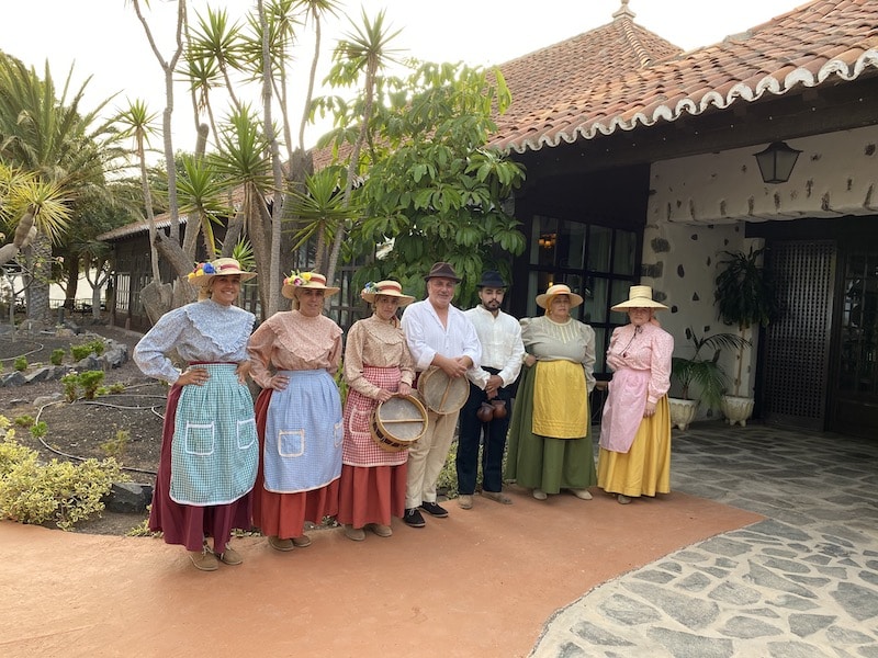 Spanische Folkloregruppe von La Gomera