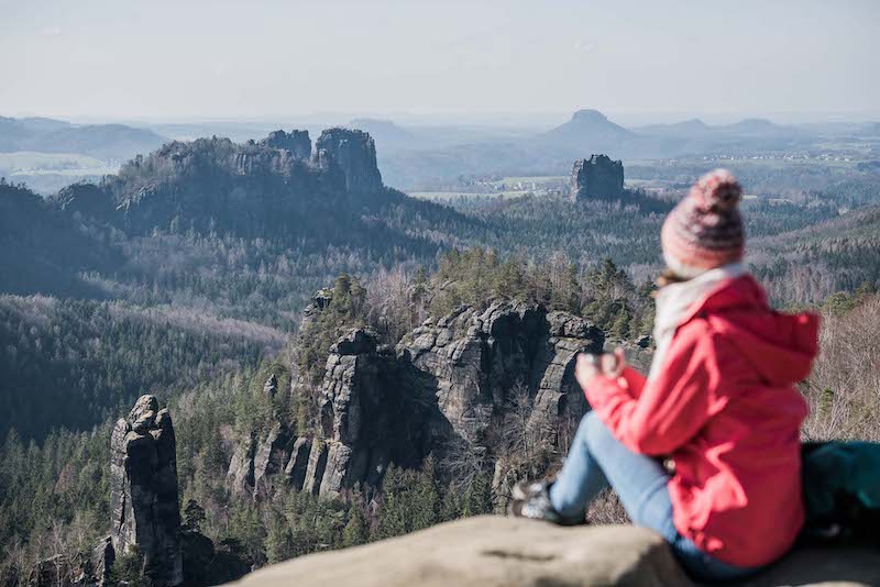 Die Sächsische Schweiz ist eine der schönsten Urlaubsoptionen in diesem Winter.