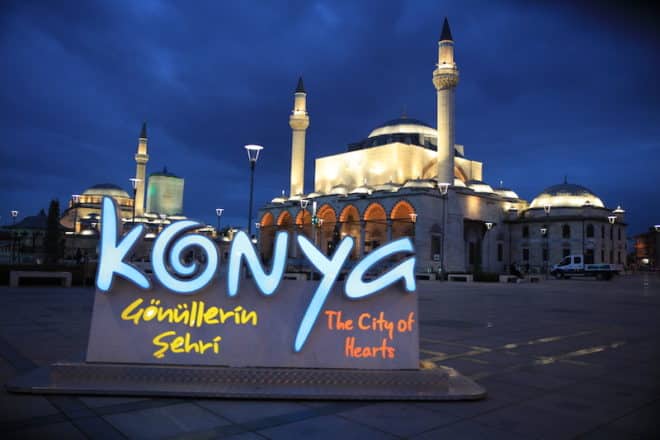 Wundervolle Türkei Konya, die Stadt mit langer Geschichte