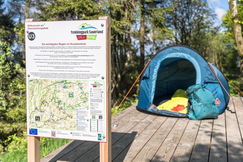 Frühlingserwachen hautnah erleben können Wanderer und Radfahrer im Trekkingpark Sauerland ab dem 01.April 2022. 