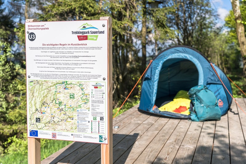 Frühlingserwachen hautnah erleben können Wanderer und Radfahrer im Trekkingpark Sauerland ab dem 01.April 2022.