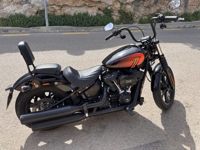 Harley Davidson Chopper Motorradtour auf Mallorca.