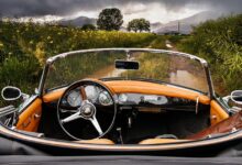 Cabrio-Agenteuer auf Reisen.