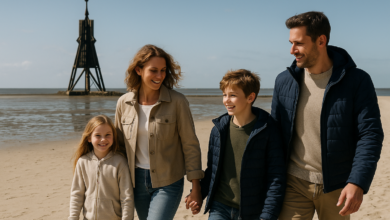 Familienurlaub an der Nordsee in Cuxhaven.