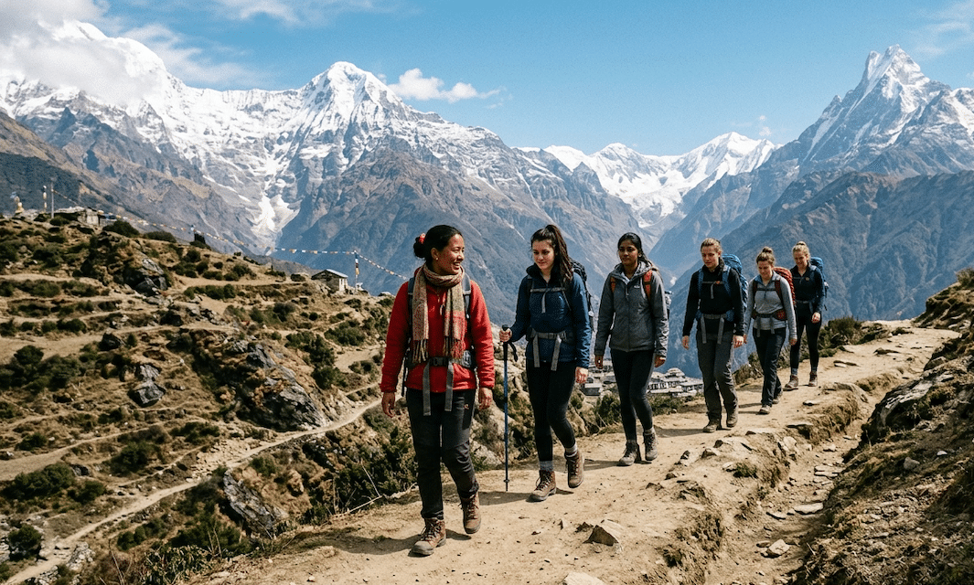 Sanfter Tourismus im Himalaya - Nachhaltiges Trekking in Nepal.
